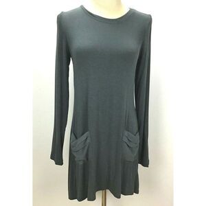 LOGO by Lori Goldstein Womens Rayon Blend XXS Tunic‎ Top Shirt with Pockets